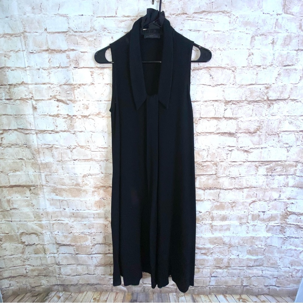 Rachel Comey Black Twill Midi Swing Dress Size Small